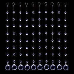 Набор струн с хрустальными бусинами №7, 10шт х 0,6м