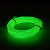 Шнур неоновый светящийся 4 м, зеленый