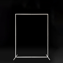 Каркас для фотозоны Прямоугольник 1х2м, белый 